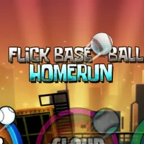 PLay Flick Baseball Super Homerun now!
